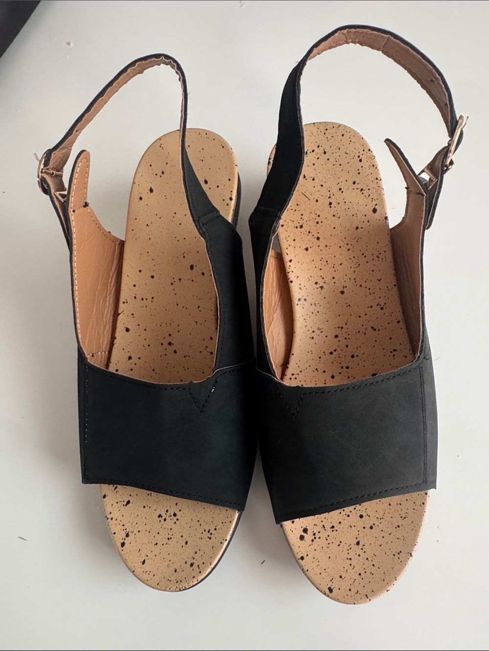 Black Women’s Slingback Sandals
